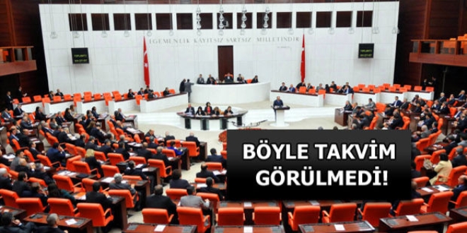 Siyasette olağanüstü takvim