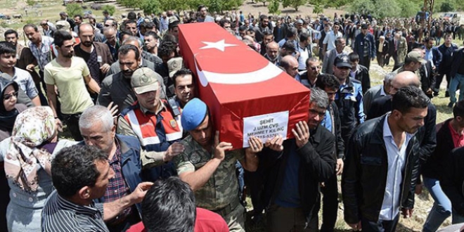 Şehit Uzman Çavuş Kılınç son yolculuğuna uğurlandı