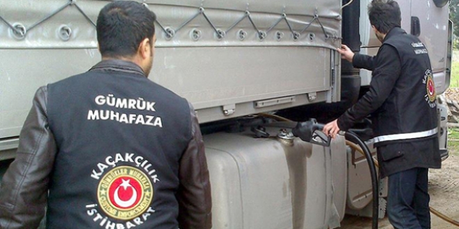 Akaryakıt kaçakçılığına darbe