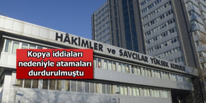 Atamalar durdurulan 147 hakim greve balayacak