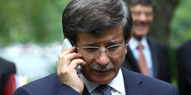 Davutoğlu, saldırıya ilişkin Vali Aksoy'dan bilgi aldı