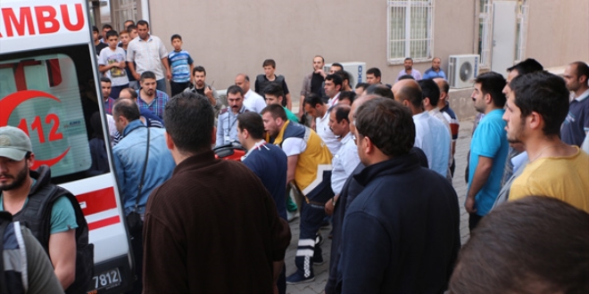 Şanlıurfa'da polis memuruna silahlı saldırı