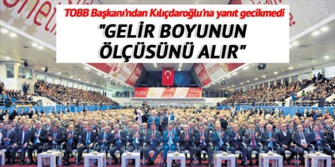 Kılıçdaroğlu'na... Seneye gel boyunun ölçüsünü al