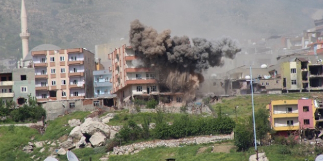 Şırnak'ta 4,5 ton patlayıcı imha edildi