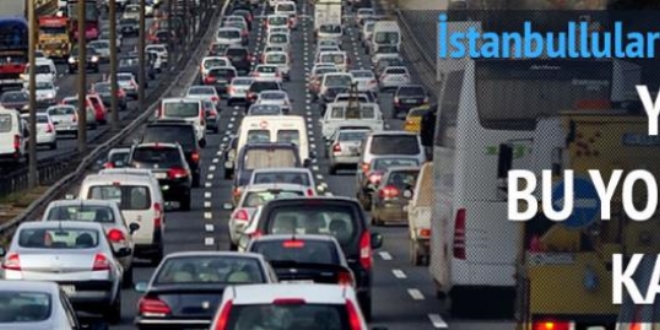 stanbul'da yarn baz yollar trafie kapatlacak