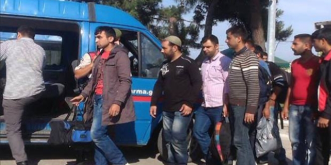 Kırklareli'de 18 kaçak yakalandı