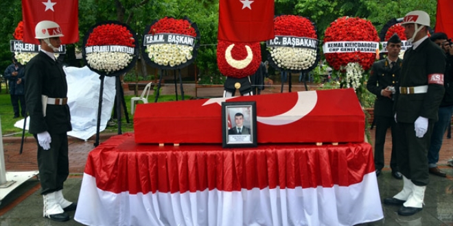 Kazada şehit olan Astsubay, Isparta'da toprağa verildi