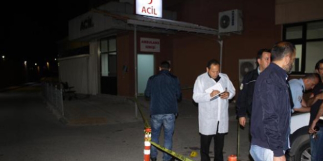 Hastanede güvenlik görevlisine silahlı saldırı