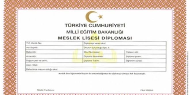 Lise diplomalarına da çip gelecek