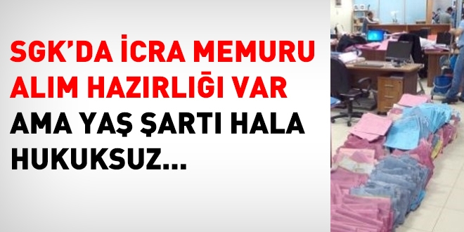 İcra memurluğu alım hazırlığı var ama yaş hala sorun
