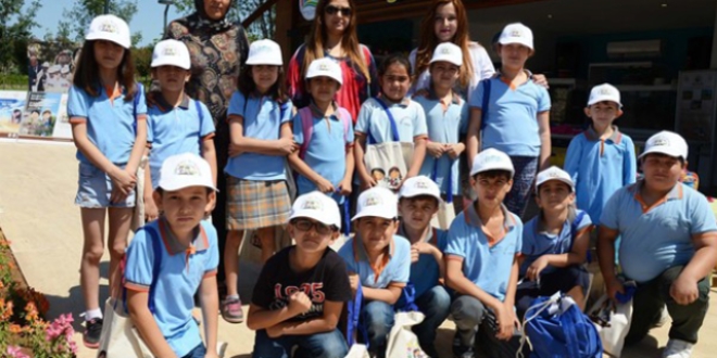 Öğrenciler EXPO 2016'da geleceği korumayı öğreniyor