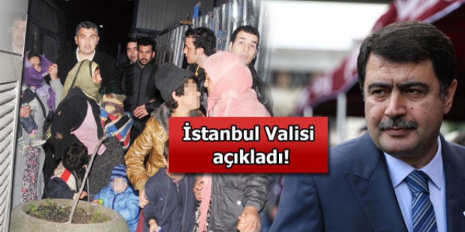 Vali Şahin: Israrla dilenen Suriyeliyi kampa gönderiyoruz