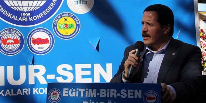 Ali Yalçın: Emek örgütleri terörün taşeronluğunu yaptı