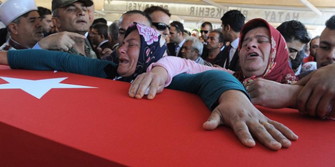 Şehitlerimizi uğurladık
