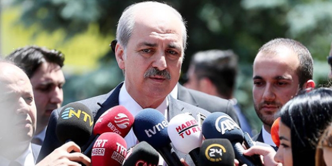 Kurtulmu: Genel Bakan adaymz Yldrm' kutluyorum