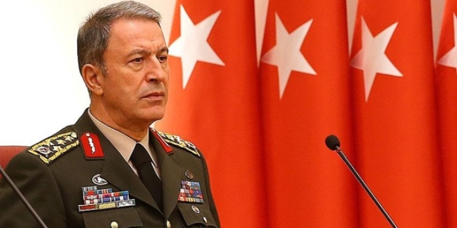 Genelkurmay Başkanı Orgeneral Akar'dan taziye mesajı