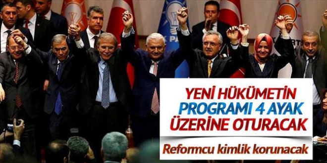 Ekonomide reformcu kimlik korunacak