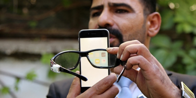 Diyarbakırlı mucit, cep telefonu ekranını 'kişiye özel' yaptı