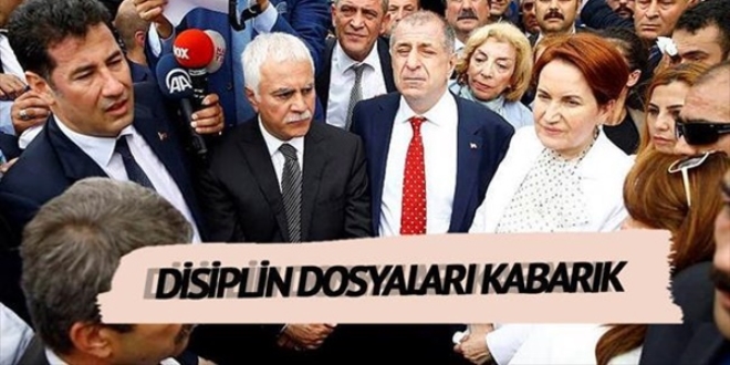 MHP'li muhaliflerin disiplin dosyalar kabark