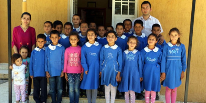 Suriye sınırındaki İlkokulun fedakar öğretmenleri
