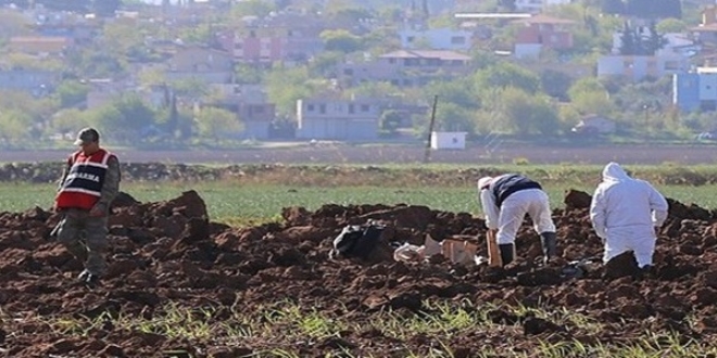 Hatay'a top mermisi atıldı