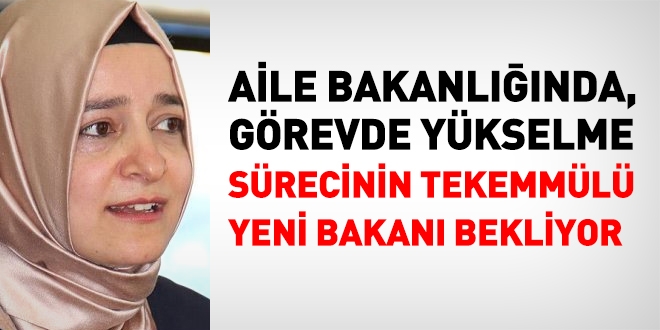 Aile Bakanl alanlar yeni bakandan GYS srecinin tamamlamasn bekliyor