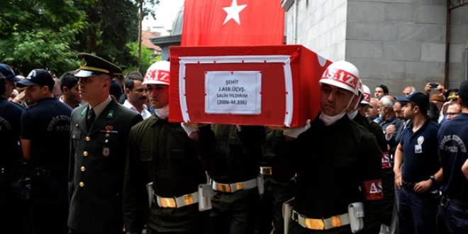 Şehit Astsubay Yıldırım, Tokat'ta toprağa verildi