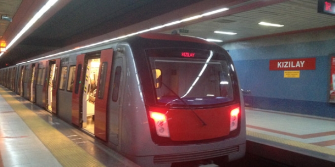 Ankara'da metrolarn sefer saatlerinde deiiklik