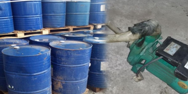 Bolu'da 24 ton kaçak petrol ele geçirildi