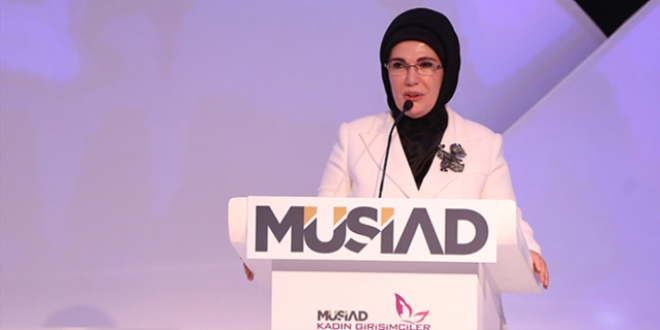 Emine Erdoğan: Dünyanın geleceği, girişimcilerin gayretine bağlı