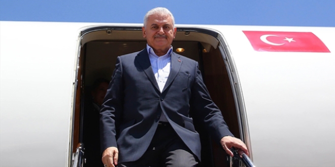 Başbakan Yıldırım Diyarbakır'a geldi