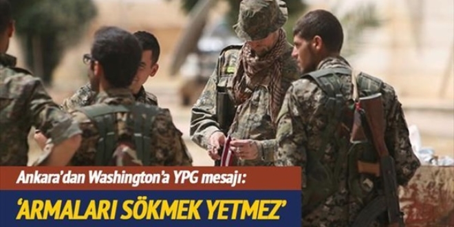 'Armalar skmek yetmez, YPG ile aranza mesafe koyun'
