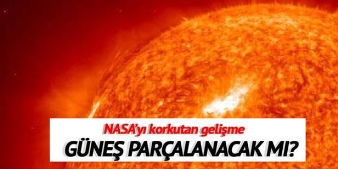 Güneş'teki delik büyüyor
