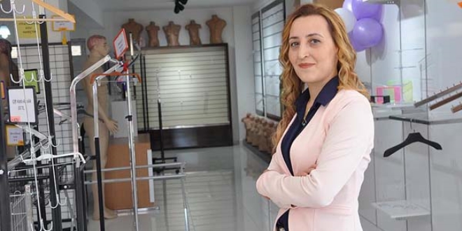 KOSGEB desteğiyle iş kadını oldu
