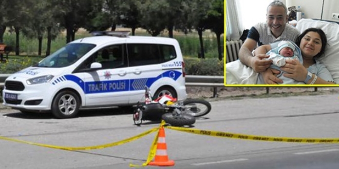 Motosikletin çarptığı trafik polisi şehit oldu