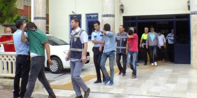 Serik'te kız çocuğuna tecavüze 9 gözaltı