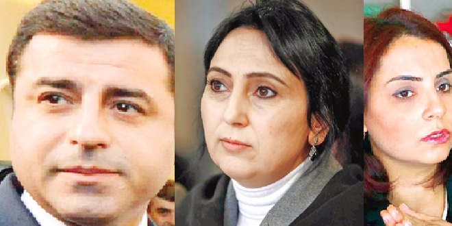 PKK'nın siyasi uzantılarından iftiraya destek