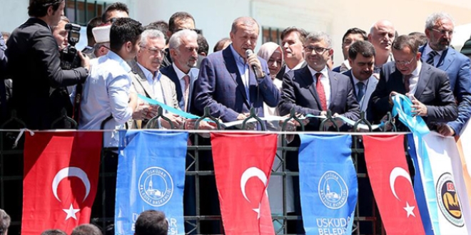 Erdoğan: Çamlıca'da bir mabedimiz yükseliyor