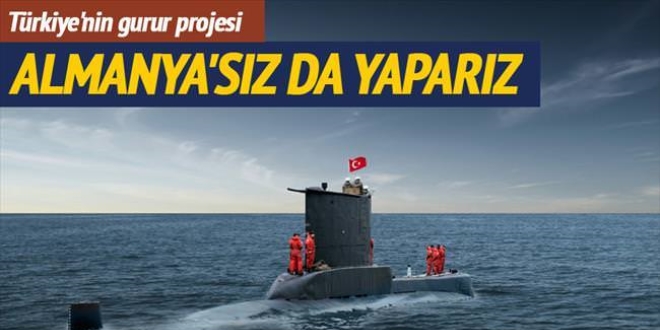 Milli denizaltılar 2020'de tamam
