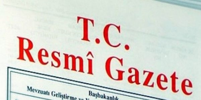 Dokunulmazla dair Kanun Resmi Gazetede