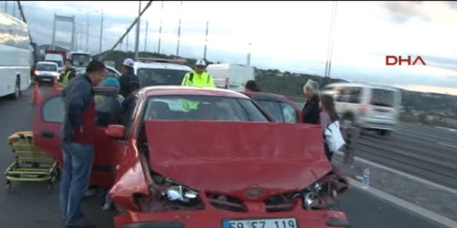 FSM'deki kaza trafiği olumsuz etkiledi
