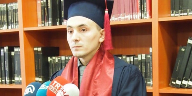 Cezaevindeki hükümlü Yakup Karadağ kep attı
