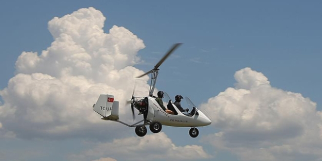 Havaclk tutkunlarnn 'gyrocopter' ilgisi