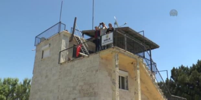 Yangın gözetleme kulesinde ramazan