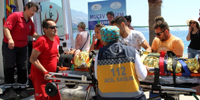 Kelebekler Vadisi'nde düşen lise öğrencisi kurtarıldı