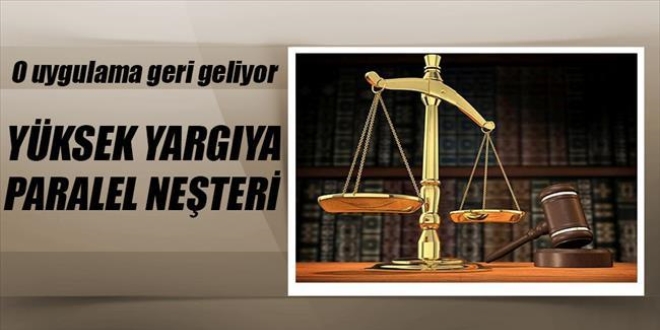 Danıştay ve Yargıtay üyelerine 12 yıl sınırı, bu hafta Meclis'te