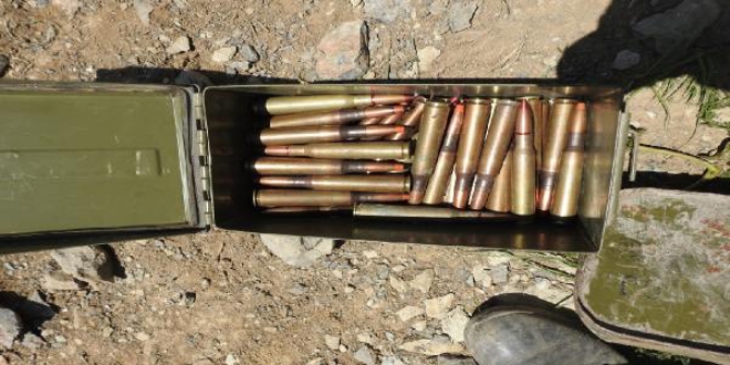 Dağlıca'da çok sayıda mühimmat ele geçirildi