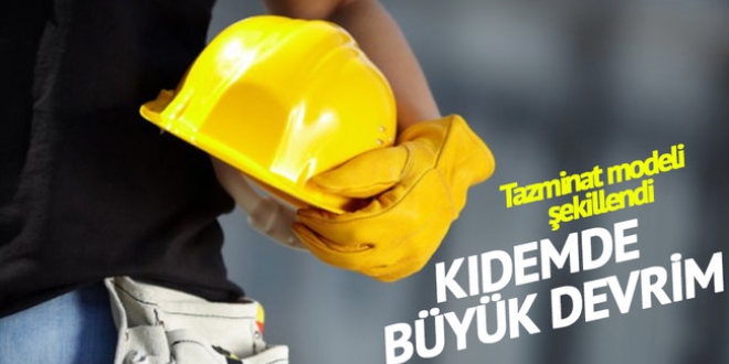 İstifa eden de kıdemini alacak