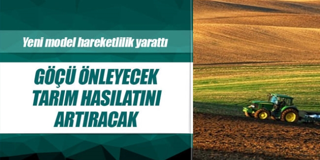 Tarımda, Hasılat yüzde 15 artacak