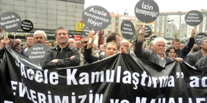 'Acele kamulaştırma hak kaybı yaratır'